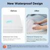 imageBedsure L Plus Cooling Dog Bed for Large Dogs  Orthopedic Dog Cat Cooling Bed Washable Big Comfort Dogs Couch Sofa with Waterproof Removable Cover Pet Bed with Nonskid Bottom Cooling Blue 38Cooling Blue