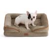 imageBedsure L Plus Cooling Dog Bed for Large Dogs  Orthopedic Dog Cat Cooling Bed Washable Big Comfort Dogs Couch Sofa with Waterproof Removable Cover Pet Bed with Nonskid Bottom Cooling Blue 38Hazel