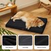 imageBedsure Orthopedic Cooling Dog Bed Large Sized Dog  36x27 Inches Large Comfy Breathable Summer Beds with Removable Washable Cover Cold Flat Egg Crate Foam Pet Mat Suitable for Pet Up to 50 lbsBlack