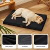 imageBedsure Orthopedic Cooling Dog Bed Large Sized Dog  36x27 Inches Large Comfy Breathable Summer Beds with Removable Washable Cover Cold Flat Egg Crate Foam Pet Mat Suitable for Pet Up to 50 lbsBlack