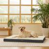 imageBedsure Orthopedic Cooling Dog Bed Large Sized Dog  36x27 Inches Large Comfy Breathable Summer Beds with Removable Washable Cover Cold Flat Egg Crate Foam Pet Mat Suitable for Pet Up to 50 lbsGrey