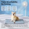 imageBedsure Orthopedic Cooling Dog Bed Large Sized Dog  36x27 Inches Large Comfy Breathable Summer Beds with Removable Washable Cover Cold Flat Egg Crate Foam Pet Mat Suitable for Pet Up to 50 lbsCooling Blue