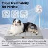 imageBedsure Orthopedic Cooling Dog Bed Large Sized Dog  36x27 Inches Large Comfy Breathable Summer Beds with Removable Washable Cover Cold Flat Egg Crate Foam Pet Mat Suitable for Pet Up to 50 lbsCooling Grey