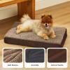 imageBedsure Orthopedic Cooling Dog Bed Large Sized Dog  36x27 Inches Large Comfy Breathable Summer Beds with Removable Washable Cover Cold Flat Egg Crate Foam Pet Mat Suitable for Pet Up to 50 lbsBrown