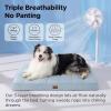 imageBedsure Orthopedic Cooling Dog Bed Large Sized Dog  36x27 Inches Large Comfy Breathable Summer Beds with Removable Washable Cover Cold Flat Egg Crate Foam Pet Mat Suitable for Pet Up to 50 lbsCooling Blue