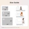 imageBedsure 1 Pack 3 Dog Blankets for Small Dogs Super Soft Puppy Blanket with Fluffy Premium Fleece Flannel Cat Blanket for Crate amp Indoor Portable Throw Pet Blanket Paw BrownGreyCream 23x16 inPaw  Heart