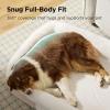 imageBedsure Orthopedic Dog Beds Large Sized Dog  360 Oval Bolster Large Dogs Bed for Senior Dogs with Waterproof Washable Cover Big Comfort Pet Sofa Couch with UltraSoft Fleece Grey 35Beige