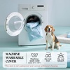 image:imageLE SURE Cooling Dog Beds Large Sized Dog QMaxgt05 Cooling Mat with Removable Washable Cover Breathable Orthopedic Egg Crate Foam NonSlip Summer Pad for ActiveSeniorLongHaired Pets 35x22 InchCooling Gray