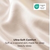 image:imageBedsure Satin Pillowcases Similar to Silk Pillow Cases Queen Size Set of 2 Pure White Cooling Pillow Case for Sleeping Women with Envelope Closure Gifts for Women Men 20x30 Inches 2pcs03  Beige