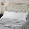 image:imageBedsure Satin Pillowcases Similar to Silk Pillow Cases Queen Size Set of 2 Pure White Cooling Pillow Case for Sleeping Women with Envelope Closure Gifts for Women Men 20x30 Inches 2pcs02  Pure White