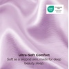 image:imageBedsure Satin Pillowcases Similar to Silk Pillow Cases Queen Size Set of 2 Pure White Cooling Pillow Case for Sleeping Women with Envelope Closure Gifts for Women Men 20x30 Inches 2pcs18  Lavender