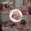 image:imageBedsure Satin Pillowcases Similar to Silk Pillow Cases Queen Size Set of 2 Pure White Cooling Pillow Case for Sleeping Women with Envelope Closure Gifts for Women Men 20x30 Inches 2pcs27  Nostalgia Rose