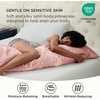 image:imageBedsure Satin Pillowcases Similar to Silk Pillow Cases Queen Size Set of 2 Pure White Cooling Pillow Case for Sleeping Women with Envelope Closure Gifts for Women Men 20x30 Inches 2pcs17  Peach Pink