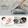 image:imageBedsure Satin Pillowcases Similar to Silk Pillow Cases Queen Size Set of 2 Pure White Cooling Pillow Case for Sleeping Women with Envelope Closure Gifts for Women Men 20x30 Inches 2pcs01  Silver Grey