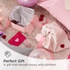 image:imageBedsure Satin Pillowcases Similar to Silk Pillow Cases Queen Size Set of 2 Pure White Cooling Pillow Case for Sleeping Women with Envelope Closure Gifts for Women Men 20x30 Inches 2pcs04  Pink