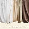 image:imageBedsure Satin Pillowcases Similar to Silk Pillow Cases Queen Size Set of 2 Pure White Cooling Pillow Case for Sleeping Women with Envelope Closure Gifts for Women Men 20x30 Inches 2pcs09  Ivory