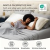 image:imageBedsure Satin Pillowcases Similar to Silk Pillow Cases Queen Size Set of 2 Pure White Cooling Pillow Case for Sleeping Women with Envelope Closure Gifts for Women Men 20x30 Inches 2pcs09  Ivory