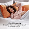image:imageBedsure Satin Pillowcases Similar to Silk Pillow Cases Queen Size Set of 2 Pure White Cooling Pillow Case for Sleeping Women with Envelope Closure Gifts for Women Men 20x30 Inches 2pcs15  Orange
