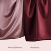 image:imageBedsure Satin Pillowcases Similar to Silk Pillow Cases Queen Size Set of 2 Pure White Cooling Pillow Case for Sleeping Women with Envelope Closure Gifts for Women Men 20x30 Inches 2pcs27  Nostalgia Rose