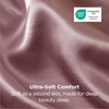 image:imageBedsure Satin Pillowcases Similar to Silk Pillow Cases Queen Size Set of 2 Pure White Cooling Pillow Case for Sleeping Women with Envelope Closure Gifts for Women Men 20x30 Inches 2pcs27  Nostalgia Rose