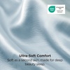 image:imageBedsure Satin Pillowcases Similar to Silk Pillow Cases Queen Size Set of 2 Pure White Cooling Pillow Case for Sleeping Women with Envelope Closure Gifts for Women Men 20x30 Inches 2pcs11  Light Turquoise