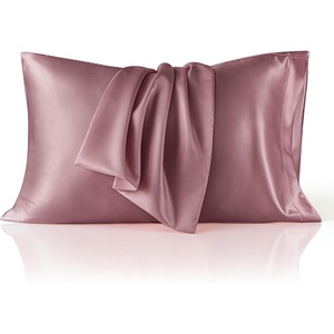 image:imageBedsure Satin Pillowcases Similar to Silk Pillow Cases Queen Size Set of 2 Pure White Cooling Pillow Case for Sleeping Women with Envelope Closure Gifts for Women Men 20x30 Inches 2pcs27  Nostalgia Rose