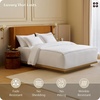 image:imageBedsure 100 Giza Egyptian Cotton Duvet Cover Queen Size Luxury Hotel Duvet Cover PureWoven Soft amp Breathable Sateen Bedding Set for AllSeason 3 Pieces 90x90 Gradient Blue04  Gradient Brown