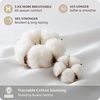 image:imageBedsure 100 Giza Egyptian Cotton Duvet Cover Queen Size Luxury Hotel Duvet Cover PureWoven Soft amp Breathable Sateen Bedding Set for AllSeason 3 Pieces 90x90 Gradient Blue04  Gradient Brown