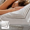 image:imageBedsure 100 Giza Egyptian Cotton Duvet Cover Queen Size Luxury Hotel Duvet Cover PureWoven Soft amp Breathable Sateen Bedding Set for AllSeason 3 Pieces 90x90 Gradient Blue04  Gradient Brown