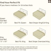 image:imageBedsure 100 Organically Grown Bamboo Viscose Duvet Cover Set Queen Size  Cooling Bedding Set for Hot Sleepers  PureWoven Luxury Silky Soft  No Insert  2 Pillow Shams Olive Green 90x90White