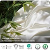image:imageBedsure 100 Organically Grown Bamboo Viscose Duvet Cover Set Queen Size  Cooling Bedding Set for Hot Sleepers  PureWoven Luxury Silky Soft  No Insert  2 Pillow Shams Olive Green 90x90White