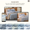 image:imageBedsure Striped Duvet Cover Queen 100 Washed Cotton Duvet Cover LinenLike PureWoven with Reversible YarnDyed Design amp DoubleStitch Craft 3Piece with Zipper Closure Stripes White 90x9004  Stripes  Cornflower Blue
