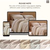 image:imageBedsure Striped Duvet Cover Queen 100 Washed Cotton Duvet Cover LinenLike PureWoven with Reversible YarnDyed Design amp DoubleStitch Craft 3Piece with Zipper Closure Stripes White 90x9002  Stripes  Linen