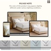 image:imageBedsure 100 Cotton Percale Duvet Cover Queen Luxury Hotel Duvet Cover White Comforter Cover with Embroidery PureWoven Breathable amp Lightweight Bedding Set for All Season 3 Pieces 90x9005  Hotel Frame Embroidery
