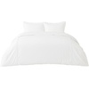 image:imageBedsure 100 Cotton Percale Duvet Cover Queen Luxury Hotel Duvet Cover White Comforter Cover with Embroidery PureWoven Breathable amp Lightweight Bedding Set for All Season 3 Pieces 90x9001  Hotel White