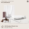 image:imageBedsure 100 Cotton Percale Duvet Cover Queen Luxury Hotel Duvet Cover White Comforter Cover with Embroidery PureWoven Breathable amp Lightweight Bedding Set for All Season 3 Pieces 90x9003  Hotel Leaf Edge