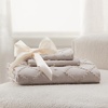 image:imageBedsure Boho Duvet Cover King Size  Rose Pink Tufted Boho Bedding Distressed Vintage Embroidery Bedding for All Seasons 3 Pieces 1 Soft Jacquard King Comforter Cover and 2 Pillow Shams04  Linen No Comforter