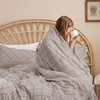 image:imageBedsure Boho Duvet Cover King Size  Rose Pink Tufted Boho Bedding Distressed Vintage Embroidery Bedding for All Seasons 3 Pieces 1 Soft Jacquard King Comforter Cover and 2 Pillow Shams04  Linen No Comforter