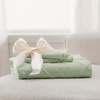 image:imageBedsure Boho Duvet Cover King Size  Rose Pink Tufted Boho Bedding Distressed Vintage Embroidery Bedding for All Seasons 3 Pieces 1 Soft Jacquard King Comforter Cover and 2 Pillow Shams13  Sage Green No Comforter