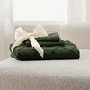 image:imageBedsure Boho Duvet Cover King Size  Rose Pink Tufted Boho Bedding Distressed Vintage Embroidery Bedding for All Seasons 3 Pieces 1 Soft Jacquard King Comforter Cover and 2 Pillow Shams03  Olive Green No Comforter