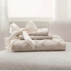 image:imageBedsure Boho Duvet Cover King Size  Rose Pink Tufted Boho Bedding Distressed Vintage Embroidery Bedding for All Seasons 3 Pieces 1 Soft Jacquard King Comforter Cover and 2 Pillow Shams07  Beige No Comforter