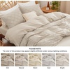 image:imageBedsure Boho Duvet Cover King Size  Rose Pink Tufted Boho Bedding Distressed Vintage Embroidery Bedding for All Seasons 3 Pieces 1 Soft Jacquard King Comforter Cover and 2 Pillow Shams02  Beige No Comforter