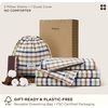 image:imageBedsure Floral Duvet Cover King Size  100 Cotton Reversible Entwined Vines Pattern Duvet Cover Set 3 Pieces Soft amp Breathable PureWoven Bedding Set with 2 Pillow Shams Linen Vines 104x9015  Warm Gingham No Comforter