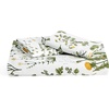 image:imageBedsure Floral Duvet Cover King Size  100 Cotton Reversible Entwined Vines Pattern Duvet Cover Set 3 Pieces Soft amp Breathable PureWoven Bedding Set with 2 Pillow Shams Linen Vines 104x9000  Green No Comforter