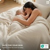 image:imageBedsure Muslin Duvet Cover Queen Size  100 Cotton 3Layer Gauze Duvet Cover PureWoven UltraSoft amp Breathable Bedding Set with Zipper Closure and 8 Corner Ties Linen Queen 90x9001  3layer Gauze  Linenno Comforter