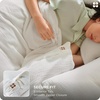 image:imageBedsure Muslin Duvet Cover Queen Size  100 Cotton 3Layer Gauze Duvet Cover PureWoven UltraSoft amp Breathable Bedding Set with Zipper Closure and 8 Corner Ties Linen Queen 90x9003  3layer Gauze  Bright Whiteno Comforter