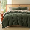 02 - 3-layer Gauze - Olive Green(no Comforter)