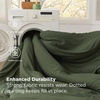 image:imageBedsure Beige Bed Set Queen Size Soft Bed in a Bag 7 Pieces Alternative Comforter Set for All Seasons Breathable Marshmallow Prewashed Bedding Set with Comforters Sheets Pillowcases amp ShamsDark Green