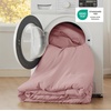 image:imageBedsure King Comforter Set Dark Green Soft Prewashed Bedding for All Seasons 3 Pieces GentleSoft Bed Set 1 Lightweight Comforter 104x90 and 2 Pillowcases 20x3614  Pink
