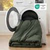image:imageBedsure King Comforter Set Dark Green Soft Prewashed Bedding for All Seasons 3 Pieces GentleSoft Bed Set 1 Lightweight Comforter 104x90 and 2 Pillowcases 20x3603  Dark Green